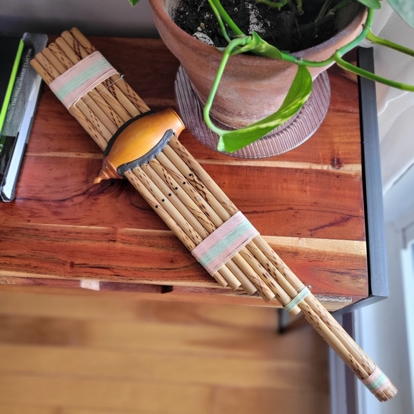 Thai Isan MusicialKhaen Bamboo Instrument Mouthorgan Professional Tradition - Picture 1 of 14